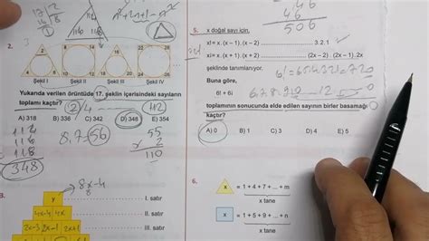 YKS Matematik Soru Çözümü